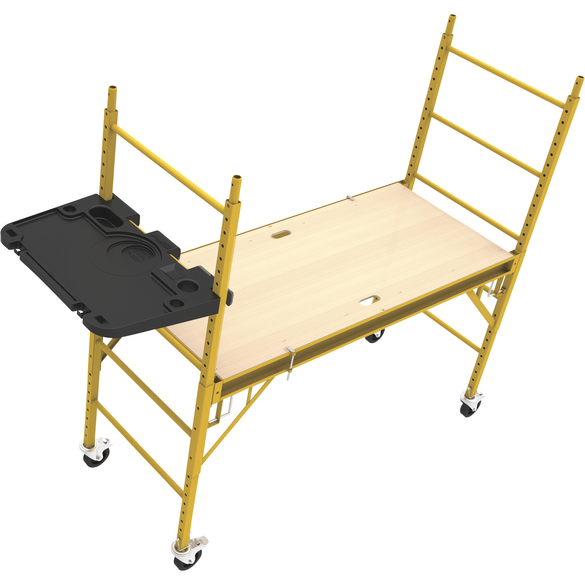 Metaltech Jobsite Series Tool Tray for Baker-Style Scaffolds, 30 1/4in.W x 20in.D x 2 3/4in.H, Model# I-CISTR